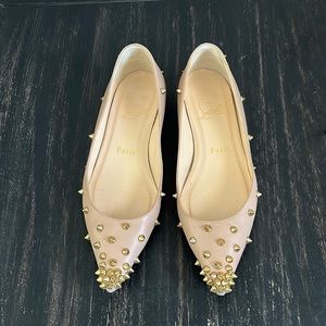 Christian Louboutin Spikes flats
